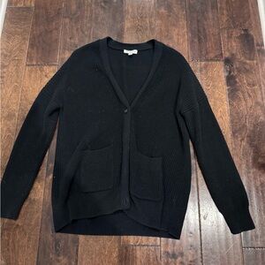 J. Crew Black Cardigan Sweater